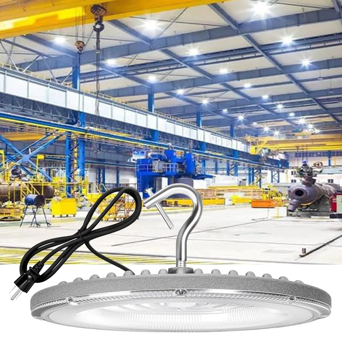

300W UFO Led High Bay Light Commercial Bay Lighting IP66 Waterproof Shop Workshop Warehouse Pendant Lamp