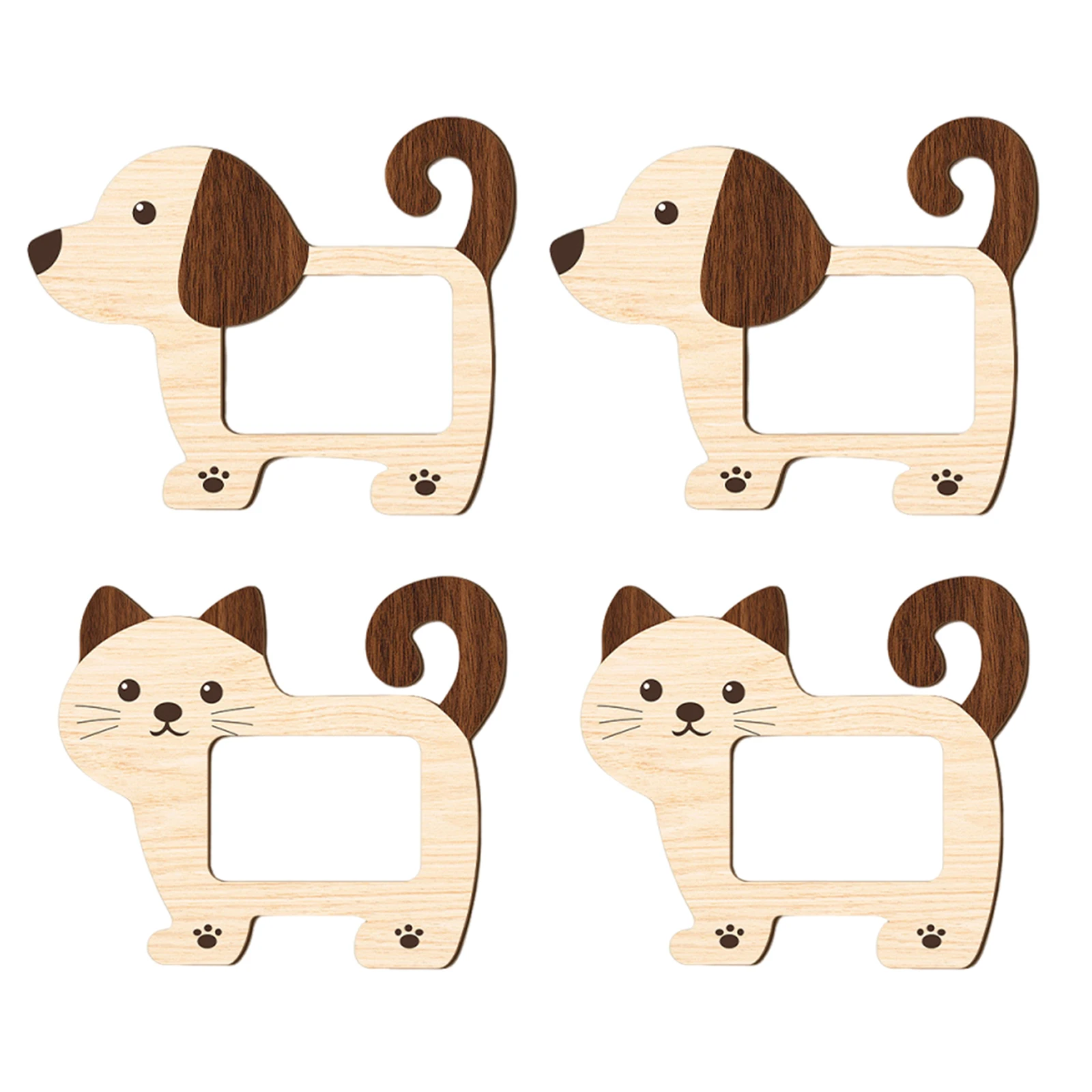 Dog Shape Cartoon Picture Frame, Fun Tabletop Display