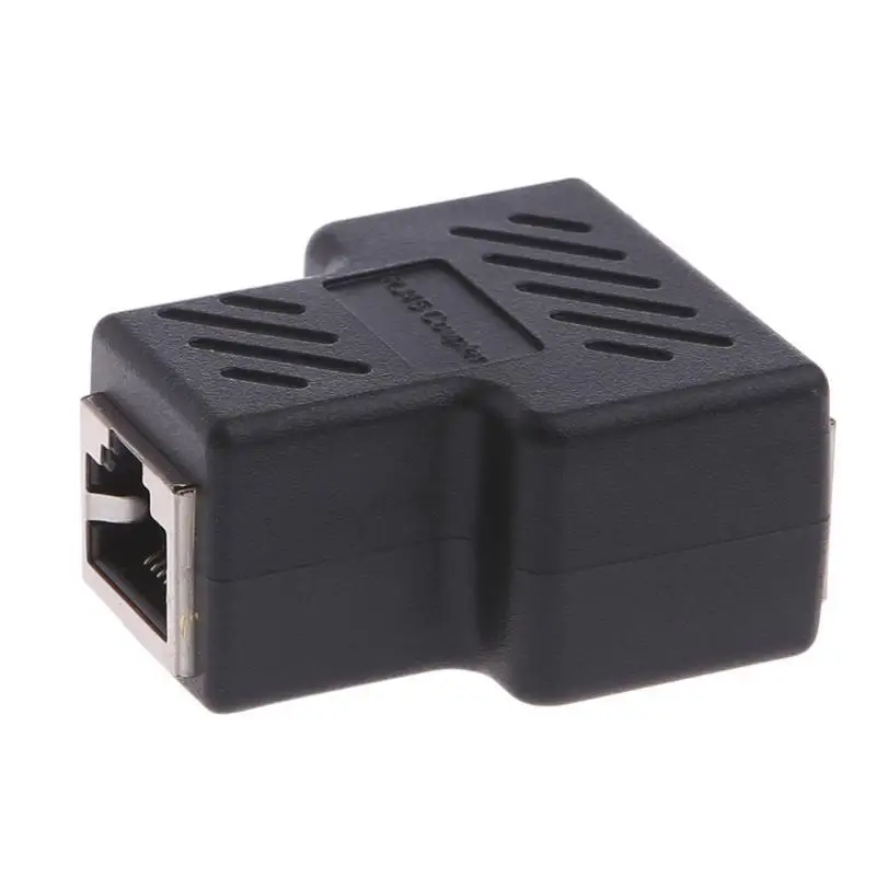 R53C Couplador RJ45 R53C Splitter Ethernet 1 a 2 Adaptador feminino Internet