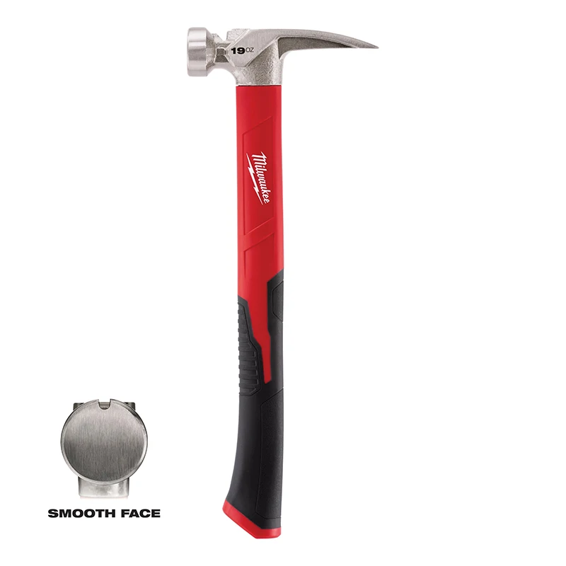 Imagem -04 - Milwaukee-smooth Poly Fiberglass Hammer tipo Tradicional Ferramenta de Mão Faça Você Mesmo Parafuso Pry 4822-9316