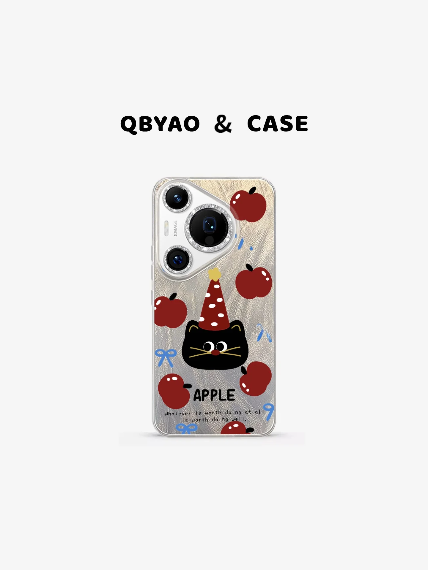 

Jiabeiyao Pura70Pro Phone Case Design Creative Full Cover Female Style Anti-Fall Soft Silicone Protective