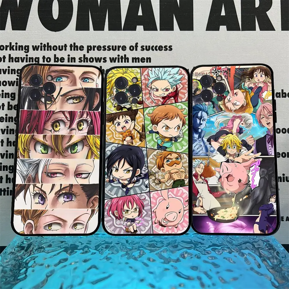 

The Seven Deadly Sins Phone Case For iPhone 15 14 11 12 13 Mini Pro XS Max Cover 6 7 8 Plus X XR SE 2020 Funda Shell