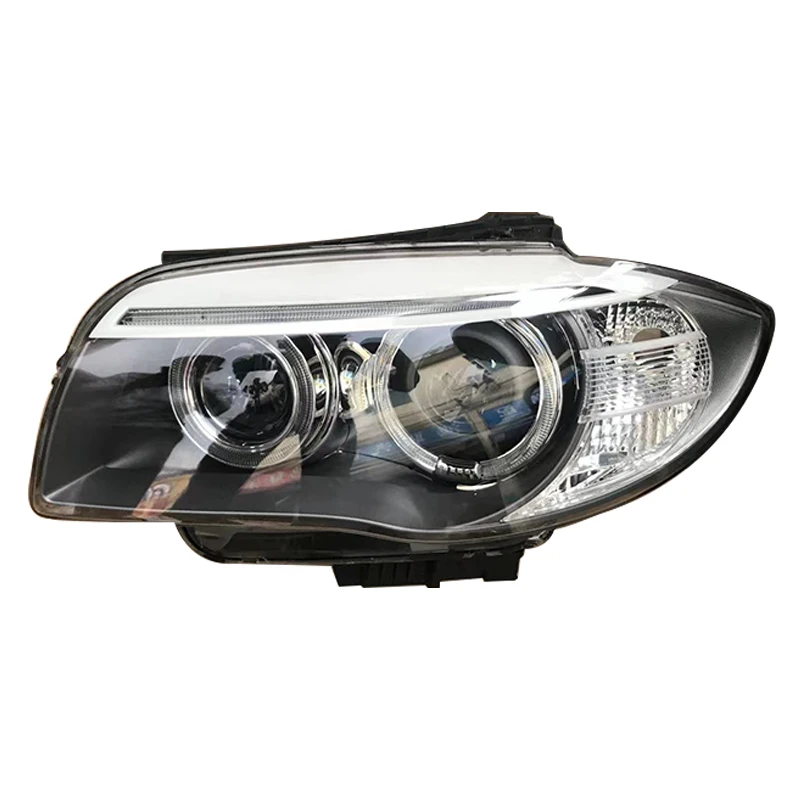 For BMW E88 E87 Headlight 1 Series Headlamp Plug and Play DRL Turn Signal Front Light Assembly