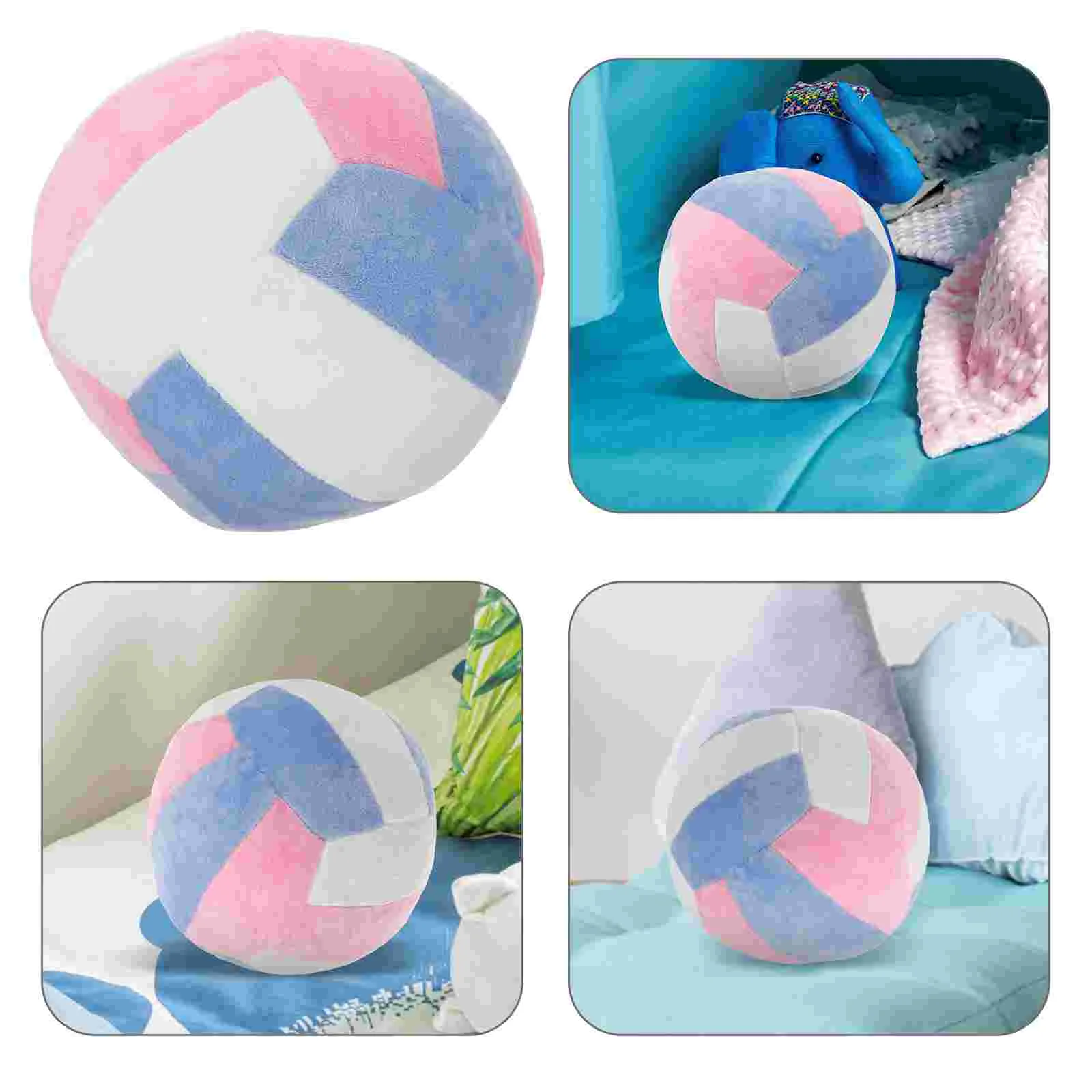 

Volleyball Plush Pillow Car Pillows Decorative Stuff Bed Bulk Toy Fluffy Stuffed Toys Household