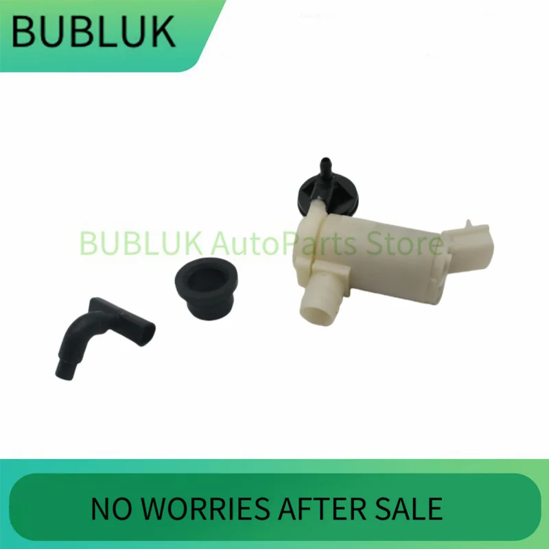 76846-TF0-003 Windshield Washer Pump with Grommet for Honda Civic CRV Accord Fit City Insight Odyssey Element Water Spray Motor