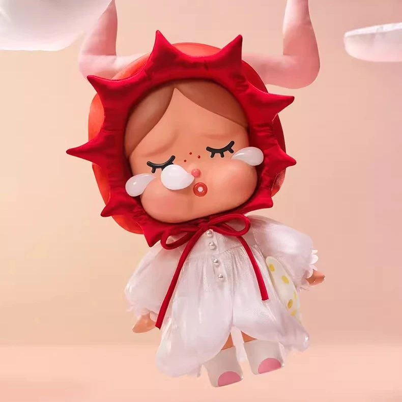 

Authentic POP MART MEGA CRYBABY 400% The Sleepy Sunny Series Kawaii Doll Action Heartbeat Collection Surprise Birthday Gift