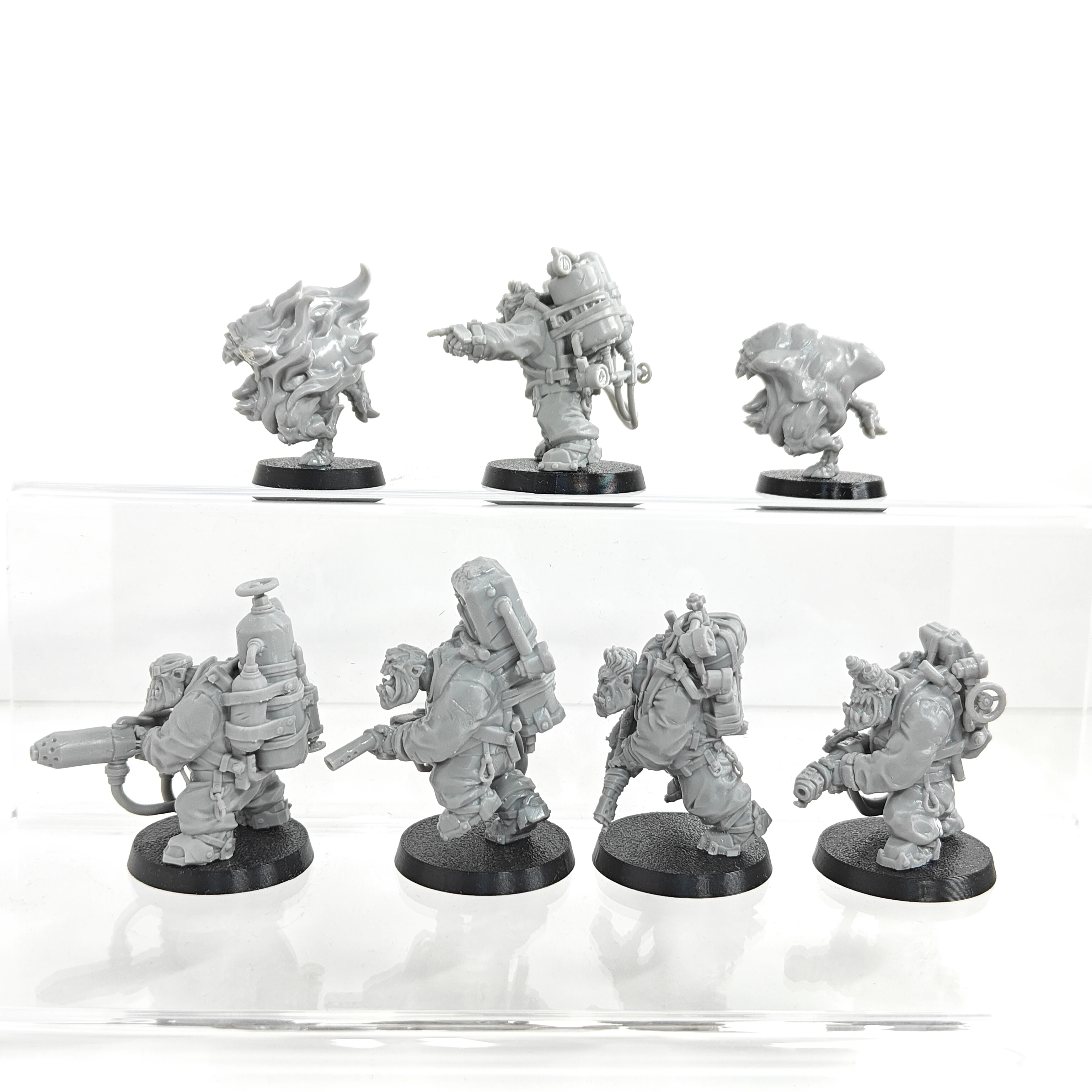 Garage Kits Table Top Miniatures Orc Busters  (big set) resin kits figure unpainted miniatures  KT642