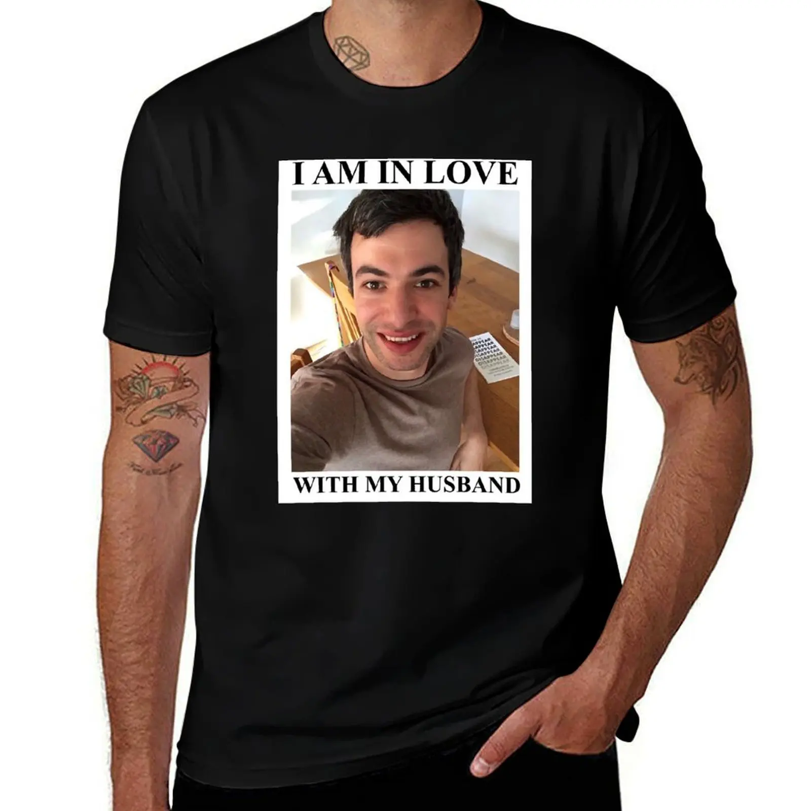 Nathan Fielder Is My Husband T-Shirt Plus Size Loose Fit T-Shirt