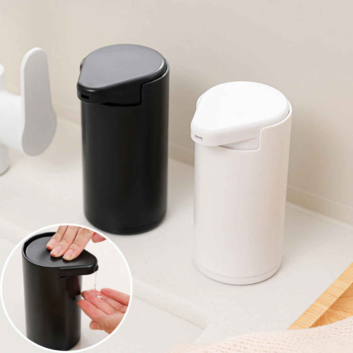 Kitchen Sink Soap Dispenser Dish Washing Liquid Squeeze Dispenser Hand Soap Shower Gel Lotion Storage Bottle Bathroom Attachment