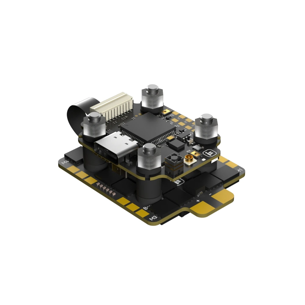 iFlight Borg 5S RX Stack Flight Controller Borg 5S RX FC + Borg 60RS ESC FPV Racing Drone Replacement Parts