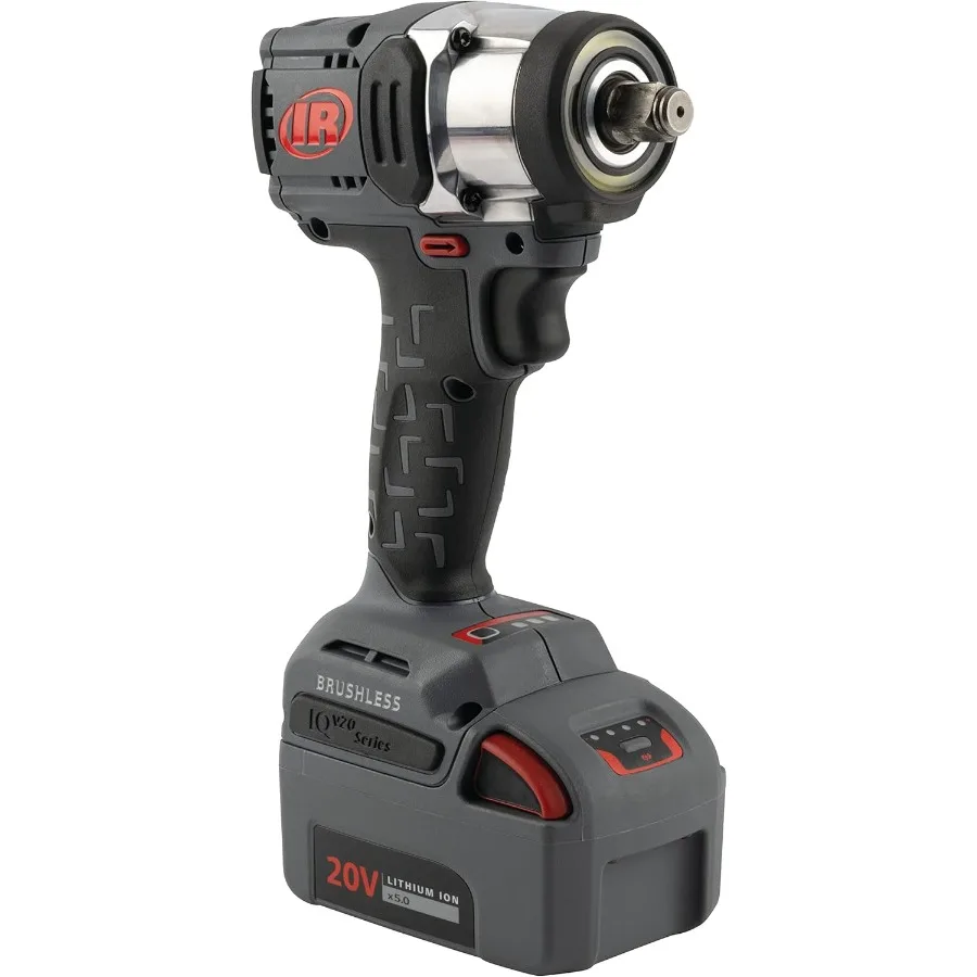 W3151-K22 20V 1/2インチ コードレスインパクトレンチ 2バッテリーキット ミッドトルク コンパクトピストルグリップ 自動車修理用