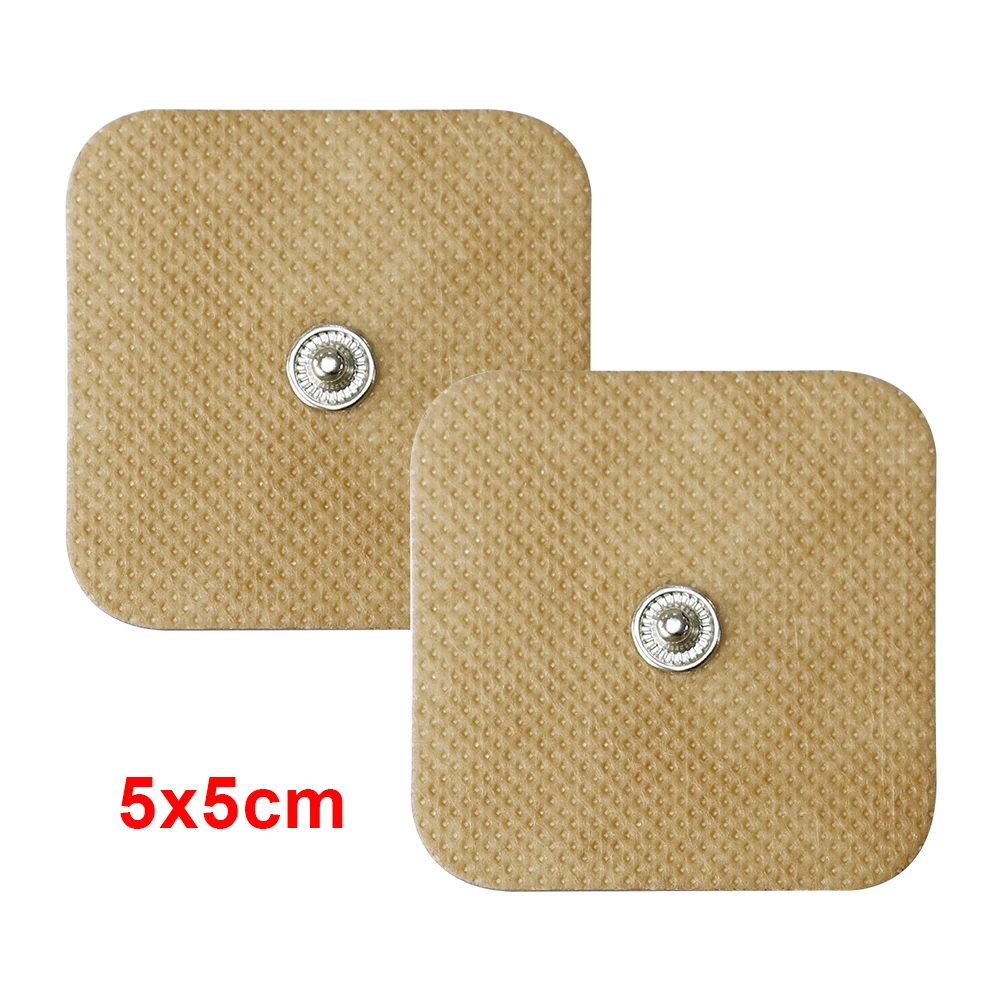 10/20Pcs Self Adhesive Massage Electrode Pads Gel Electrodes Patch Replacement TENS Digital Massager EMS Nerve Muscle Stimulator
