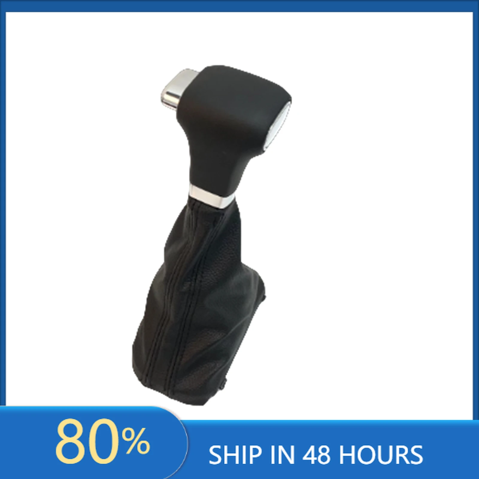 

Для Volkswagen VW Golf 6 2008-2011 6-скоростная ручка переключения передач с автоматической коробкой передач и кожаной манжетой, рычаг переключения передач с автоматической коробкой передач