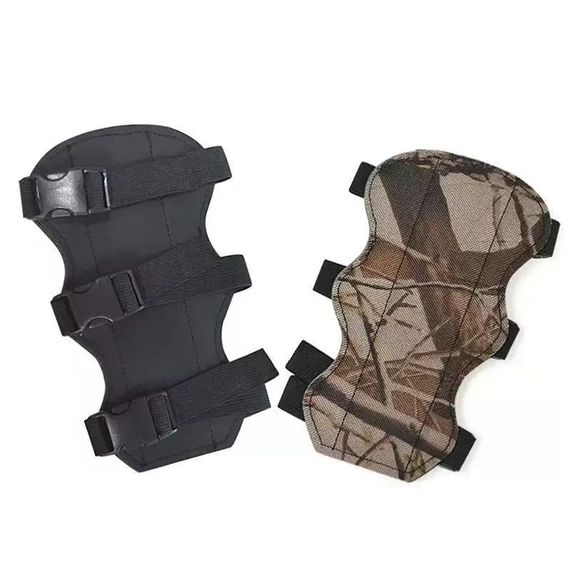 

Camouflage Color Adjustable Archery Arm Guard Hunting CS Tag Combat Traditional Recurve Bow Outdoor Sport Forearm Protector