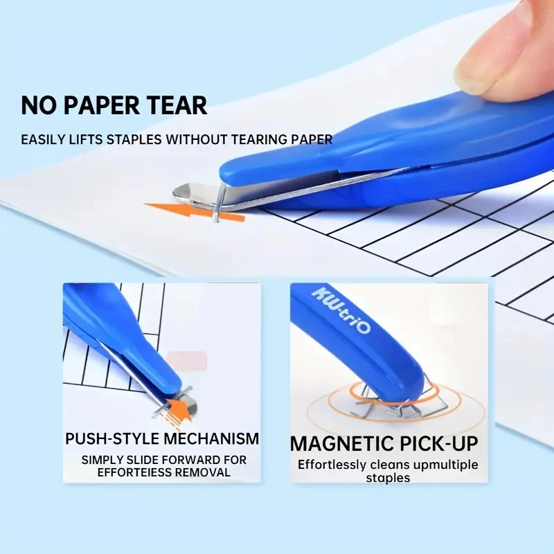 1pc Pen-shaped Staple Remover Pen Type Needle Eliminator Simple And Labor-saving Needle Eliminator Universal Keycap Puller New