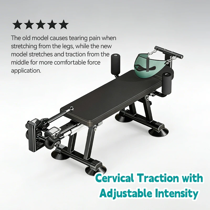 Electric cervical retractor Comfortable traction Rehabilitation Center Home orthopedic stretching bed