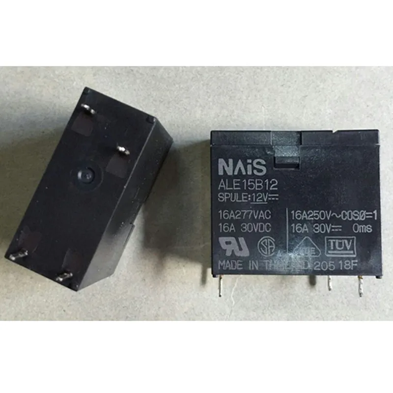 Free shiping    wholesale   10pcs/lot   Relay 16A  12V ALE15B12