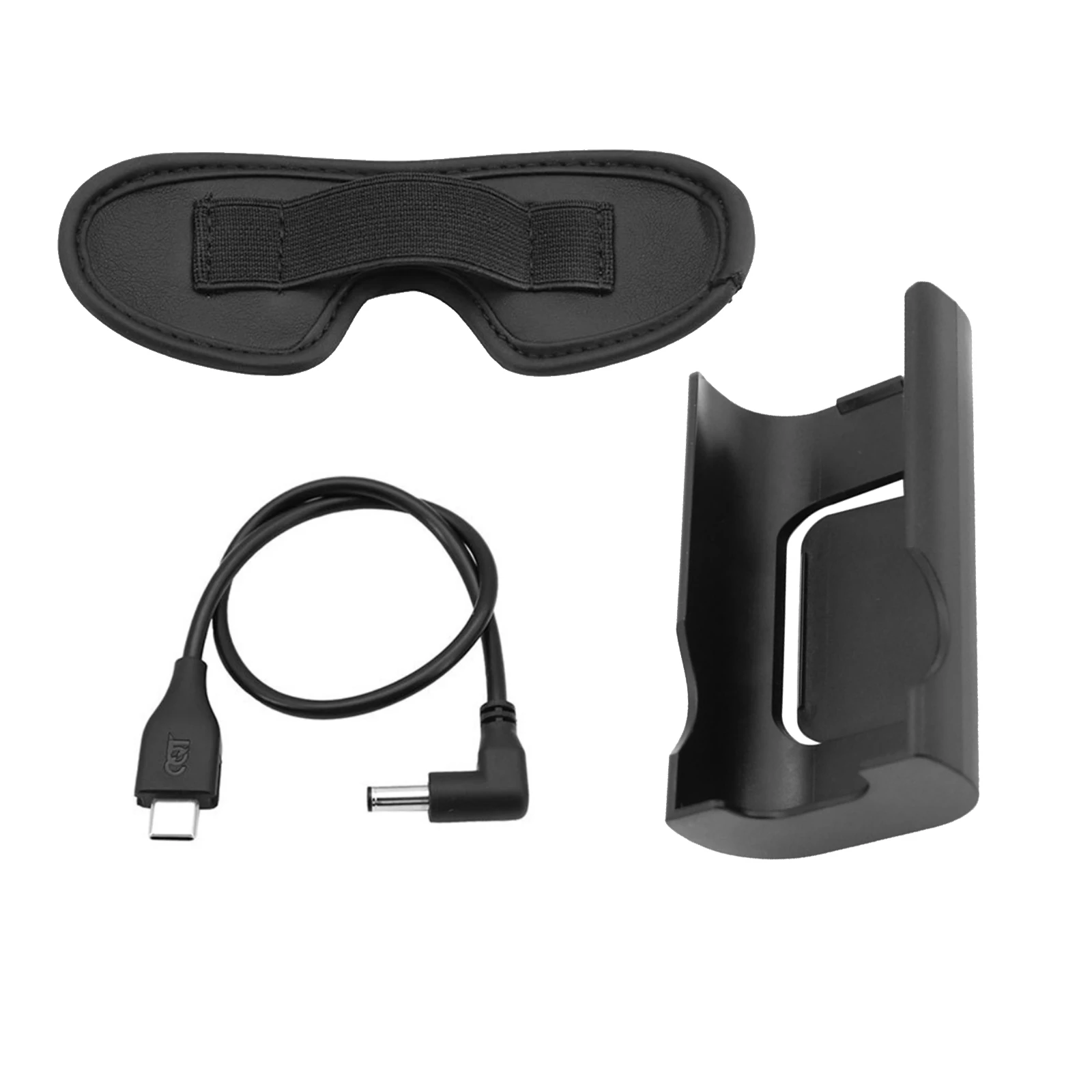 Power Charging Cable For DJI Avata Goggles 2 Accessories Fast Charge Pwoer Supply Cable With Battery Case & Lens Shading Pad Set