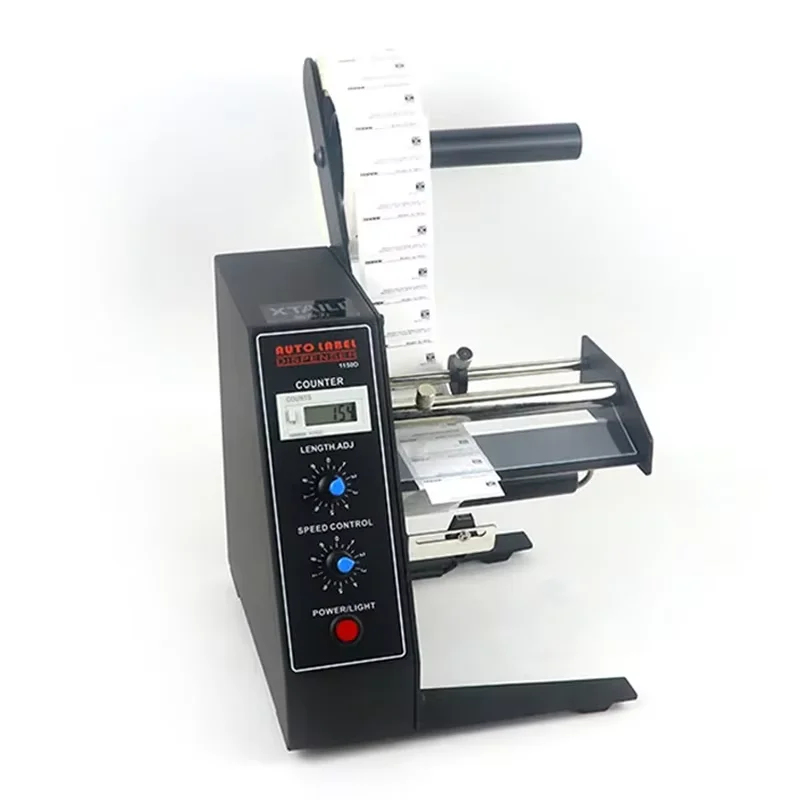 Automatic Label Peeling Machine 220V 110V Industrial Sticker Separator Barcode Label Stripping Tool Electric Label Dispenser