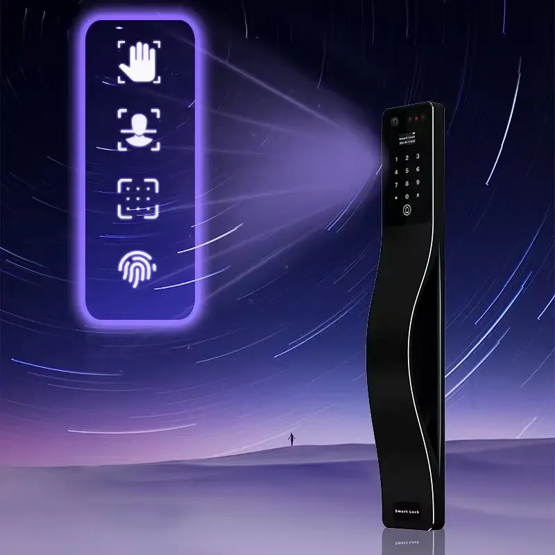 2024  Lock From 3d Face Recognition Biometric Lock Home Fingerprint Password Lock