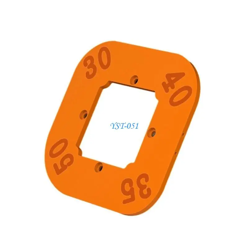 

E15A Multipurpose Sturdy Woodworking Template Convenient for Crafting Needs
