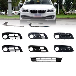 Bumper Fog Light Cover Grille Bezels Chrome Trim for BMW 5 Series F10 F11 F18 520 528 525 535 530