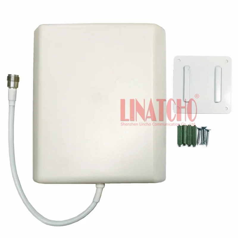 9dBi 800-2500MHz Multi Band GSM 3G WIFI 1800MHz Antena de painel direcional plano de reforço de telefone celular