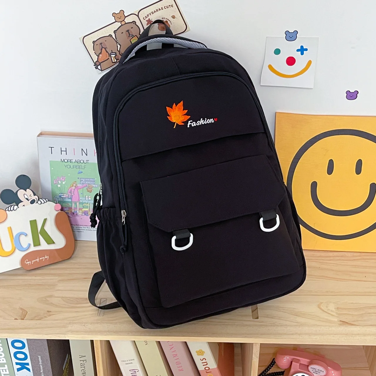 Girl School Bag Backpack Back Pack For Teenager Women Children Female Pink Schoolbag Primary High Bagpack Class Teens Child Kids