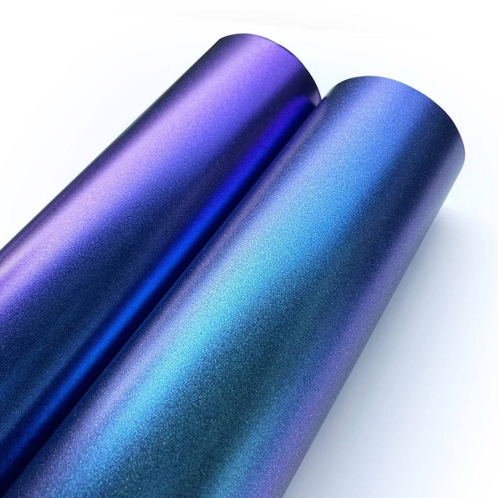 Matte Chameleon Carbon Fiber Stickers Car Vinyl Wrap Film Air Release Bubble Free Motorcycle Sticker Tunning Car Accessories