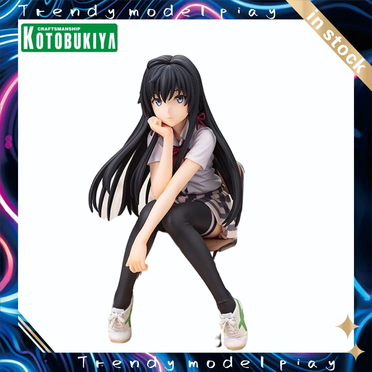 

В наличии оригинальная KOTOBUKIYA My Youth Love Story Is Indeed A Problem Continue Yukinoshita Figure 1/8 Model Action Figure Toys