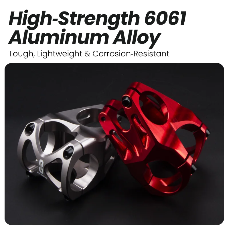 Bicycle Handlebar Stem 40mm MTB Short Power Mountain Bike Bridge 31.8mm Cycling Stem Riser Table Bike Stem Power Bicycle Parts