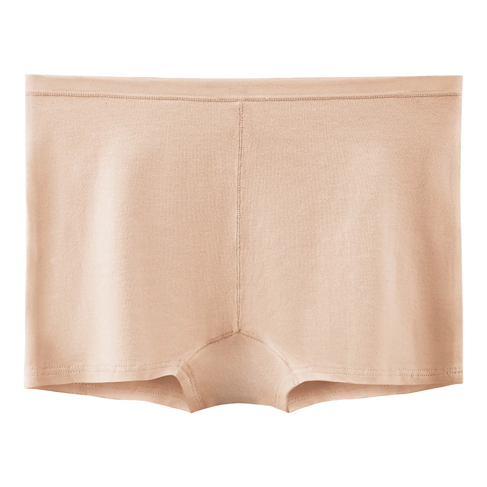 Pantalones de seguridad Ultra cortos para mujer, ropa interior de algodón puro suave, sin costuras, fina, seda de hielo, cintura alta, debajo de la falda, pantalones cortos