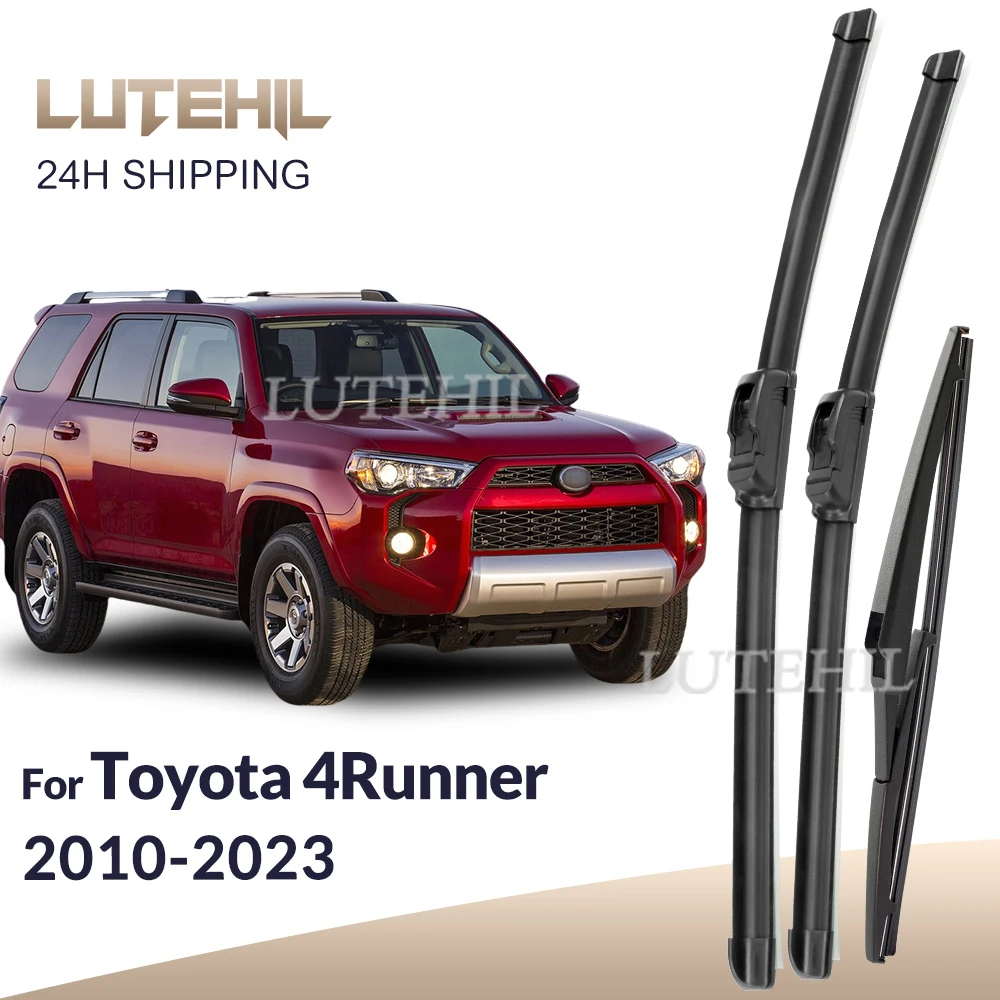 

For Toyota 4Runner 2010-2023 2011 2012 2013 2014 Wiper Front&Rear Wiper Blades Windshield Windscreen Window Brushes 26"+18"+12"