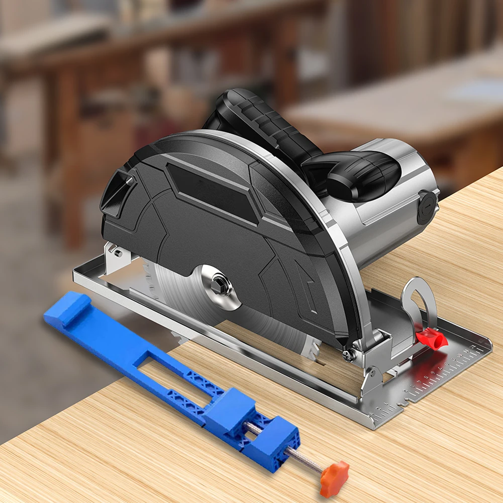 Guida base per macchina da taglio Sega circolare elettrica di precisione Morsetto di posizionamento per fresatura Guida per il taglio del legno Accessori hardware