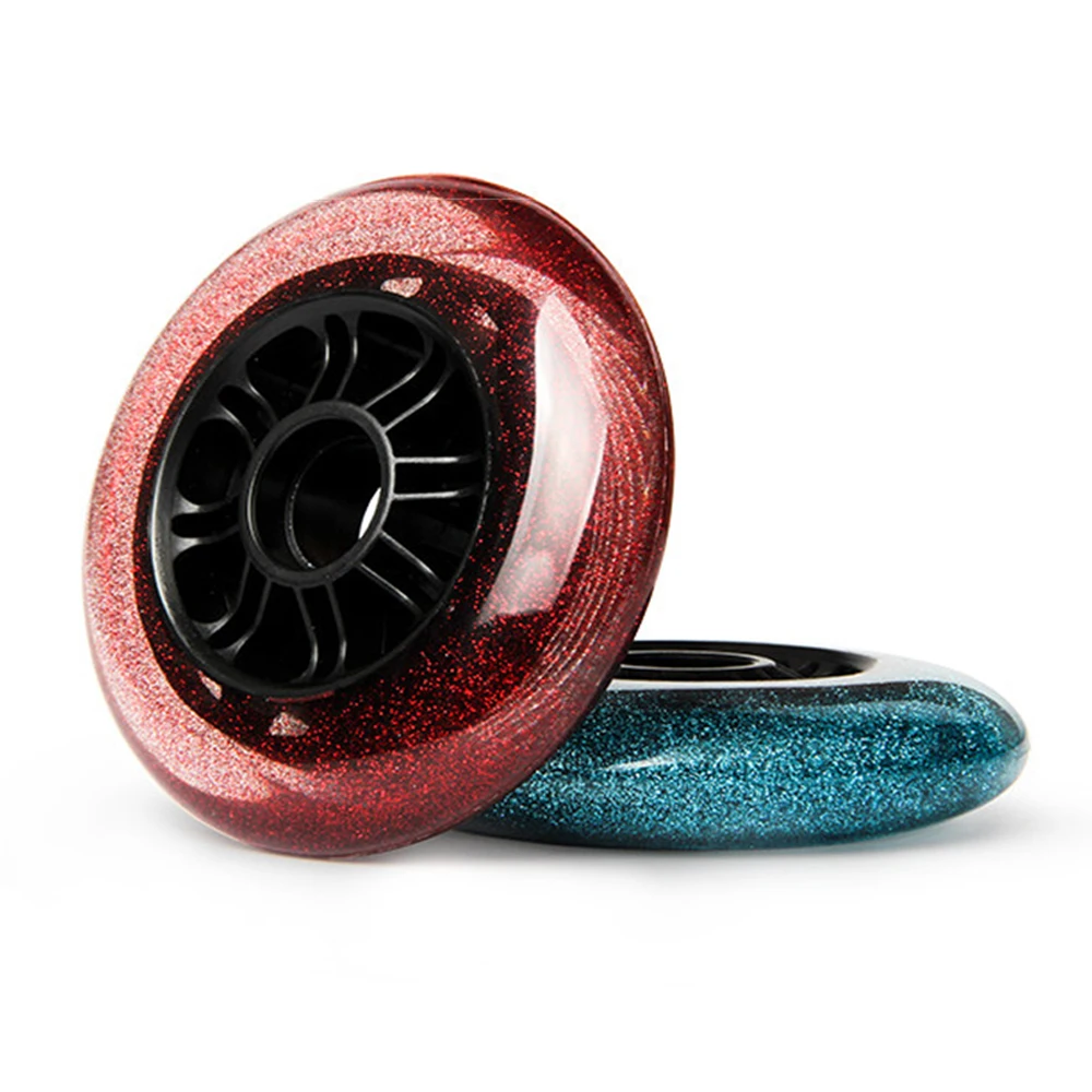 Speed Skate Wheels 90 100 110mm Wheel 85A Professional High Elastic Inline Skate Wheel Marathon Roller Skate Wheel Racing Tires
