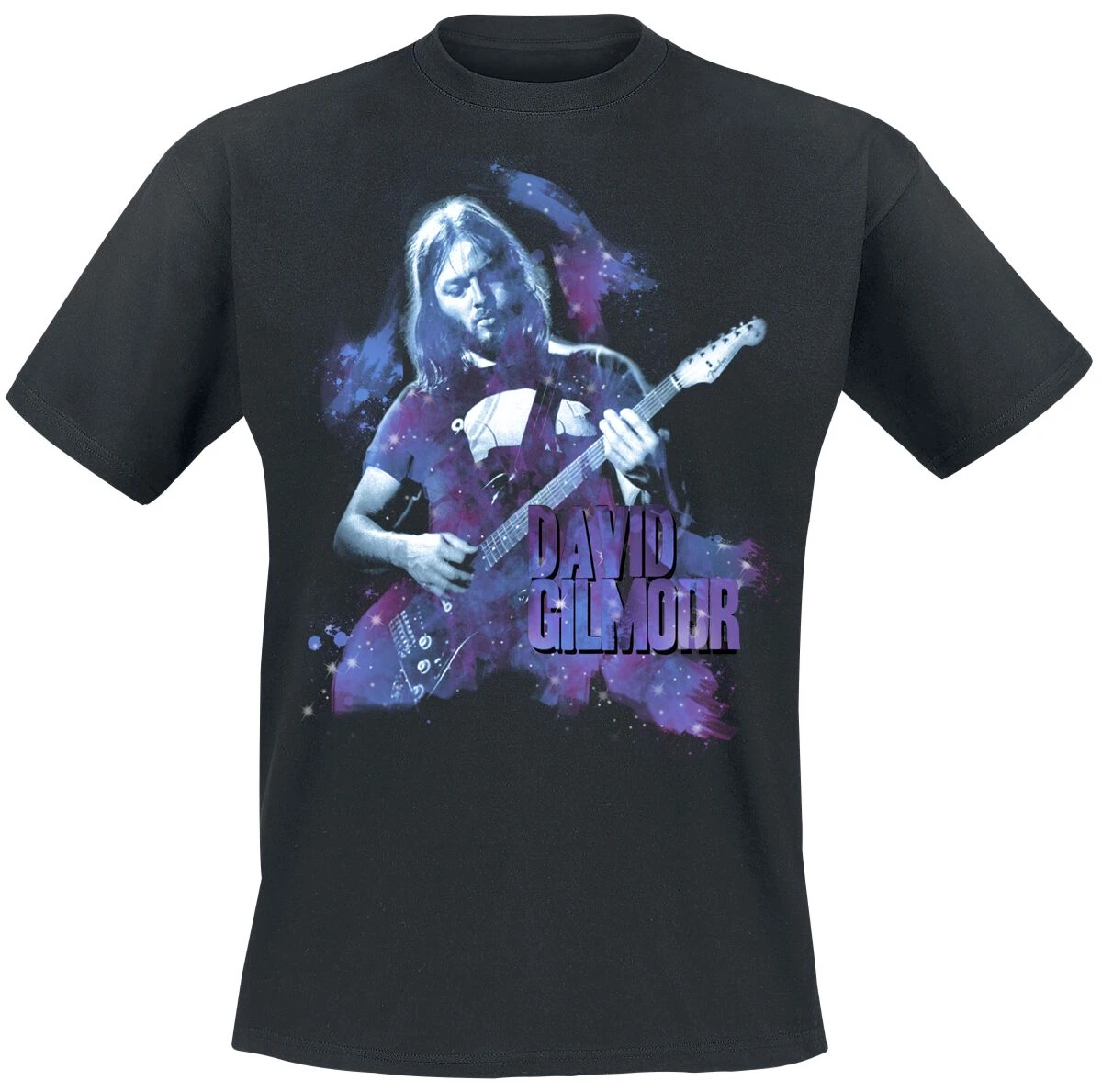Pink Floyd Lead Guitarist Graphic Cotton Band T-shirt Unisex Summer Short Sleeve Fashion Brand Tee Luxury Casual Vintage Tees