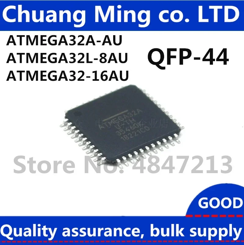 1pcs/lot ATMEGA32A-AU ATMEGA32L-8AU ATMEGA32-16AU ATMEGA32L ATMEGA32A QFP44 In Stock