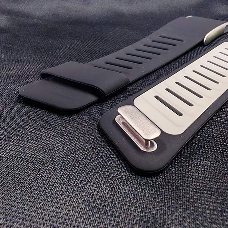 Compatible with WHOOP 5.0/MG Wrist Band Soft-Touch Silicone Waterproof Sweatproof Soft Adjustable Rubber Band for Whoop 5.0/MG