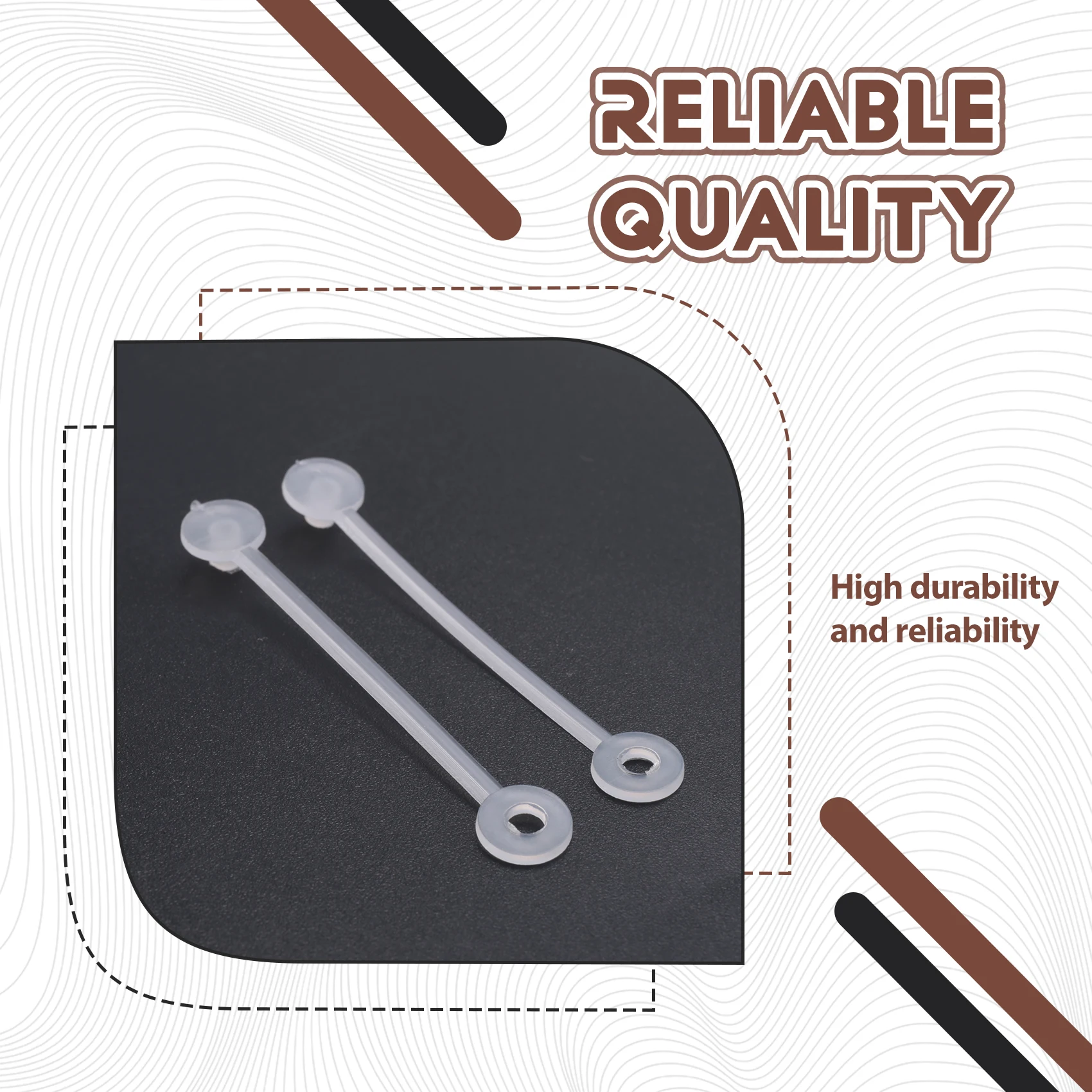 Plastic Label Holders Price Tag Ticket Hanger Clips with Design Lock Closure for Basket Market Grocery (60)-A13G
