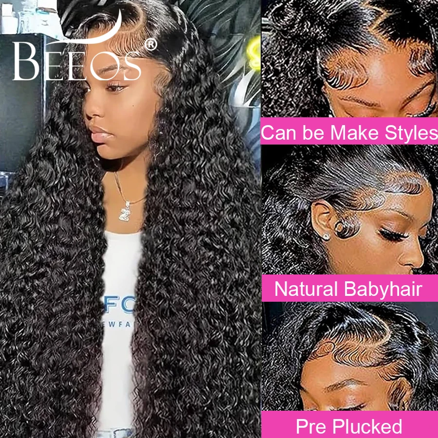 # 1 جيت أسود فائق المجهزة 13x6 HD الدانتيل أمامي خصلات الشعر المستعار الإنسان مجعد الباروكات غير مرئية HD الدانتيل الباروكات الملونة قبل قطعها شعر ريمي #2