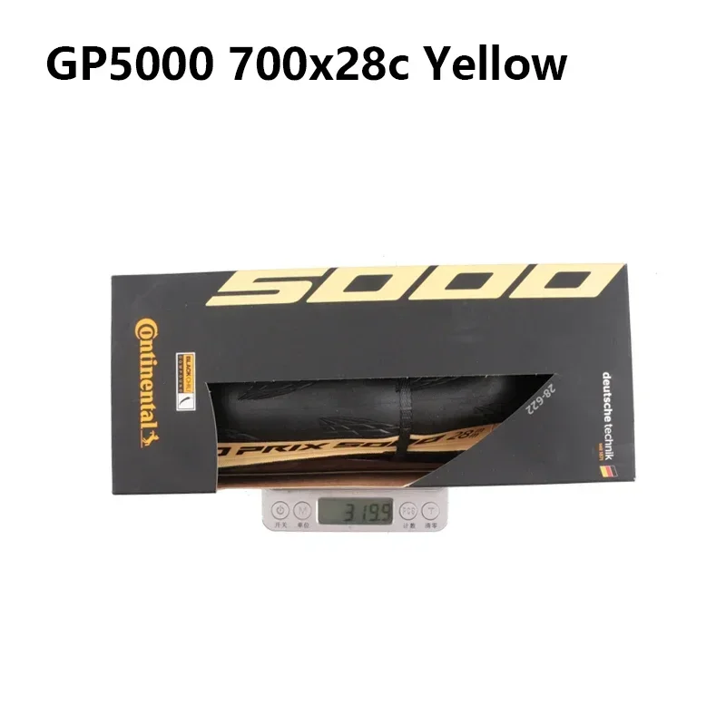 Grand Prix Gp 5000 GP5000 AS TR/Normal/STR 700x25c Black/Yellow/Brown Color Vacuum tire Bicycling Road Folding