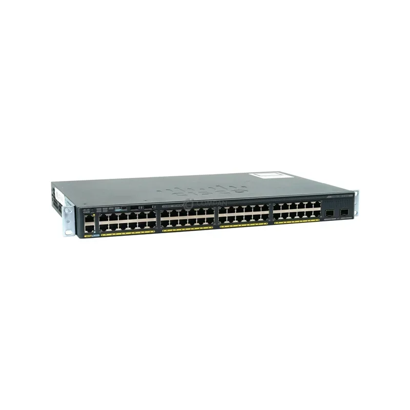 

WS-C2960X-48LPS-L 1Gbps Ethernet Switch 48x RJ45 4x SFP 370W PoE+