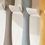 Six-hole Toothbrush Holder, Non-trace Strong Adhesive, Multi-head Toothbrush Holder Can Be Disassembled and Washed