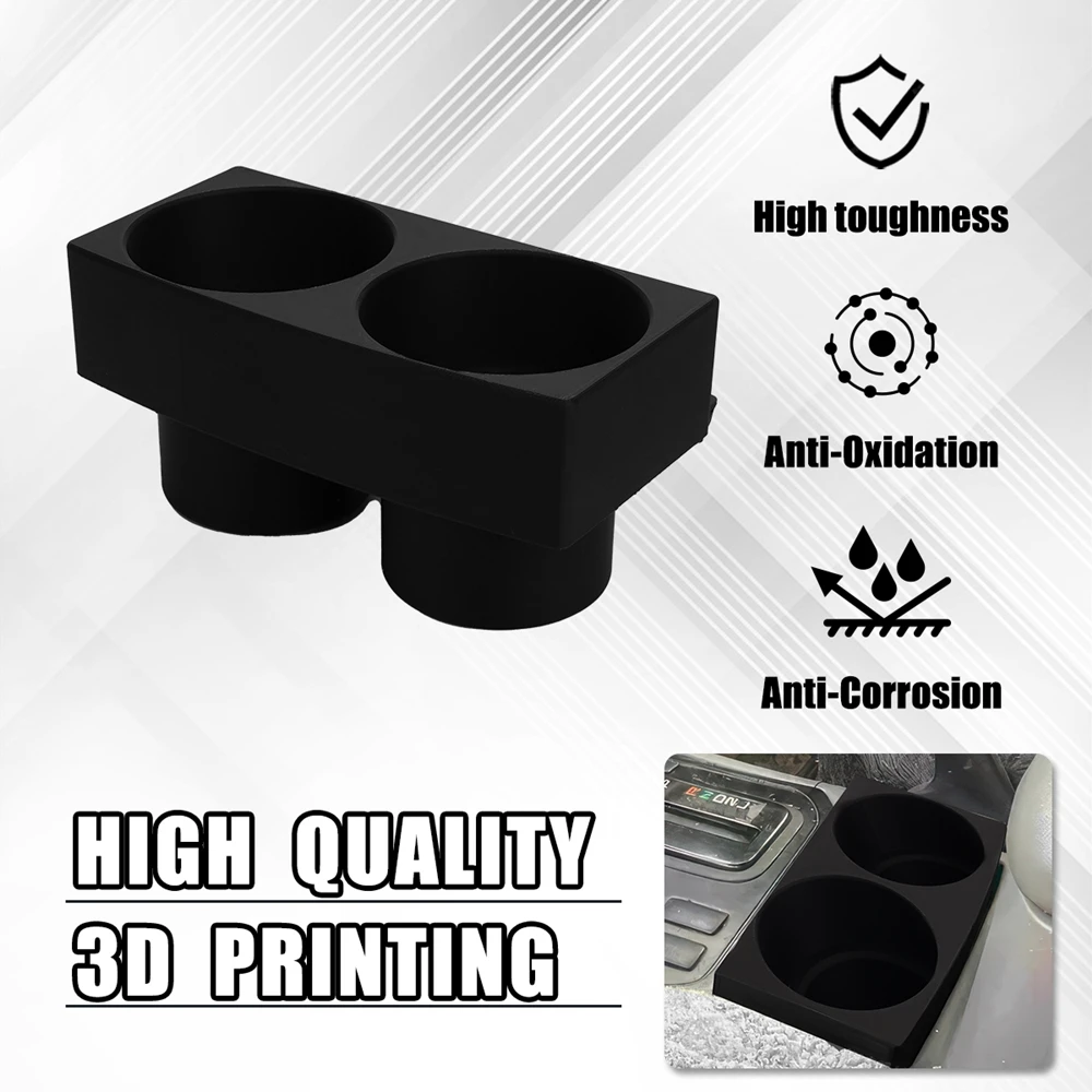 1/2PCS Double Cup Beverage Coffee Cup Holder For Toyota Land Cruiser 100 Serles Lexus LX470 Dual Cup Holde
