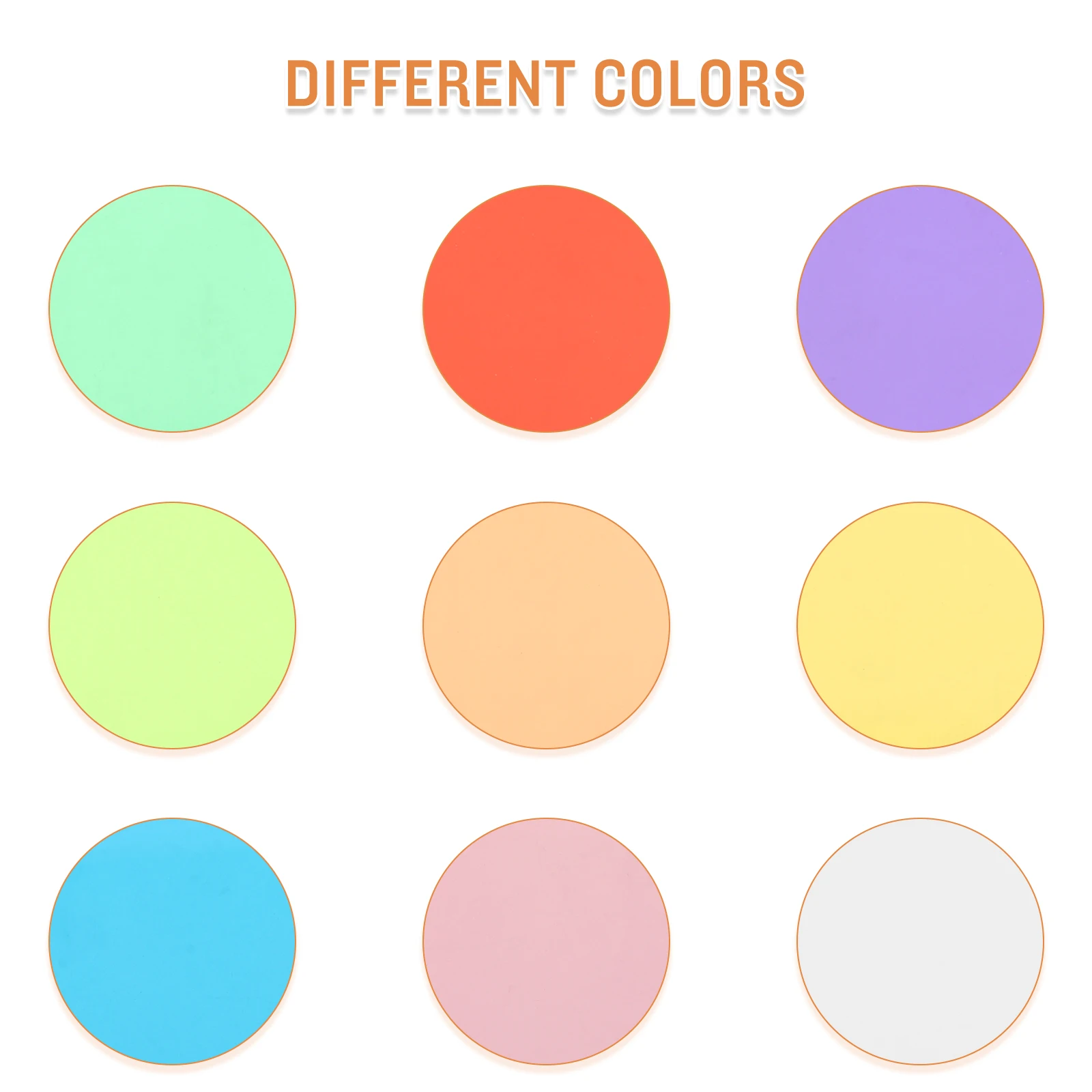 18 Sheets Colored Cellophane Sheets Light-Transmitting Craft Material for Creative DIY Fun Colorful Paper Supply