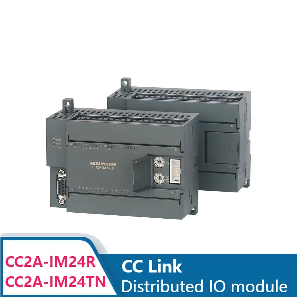 CC2A-IM24R CC2A-IM24TN CC Link IO Bus Module Remote Distributed Modules 14I 10O Support CC Link Protoco