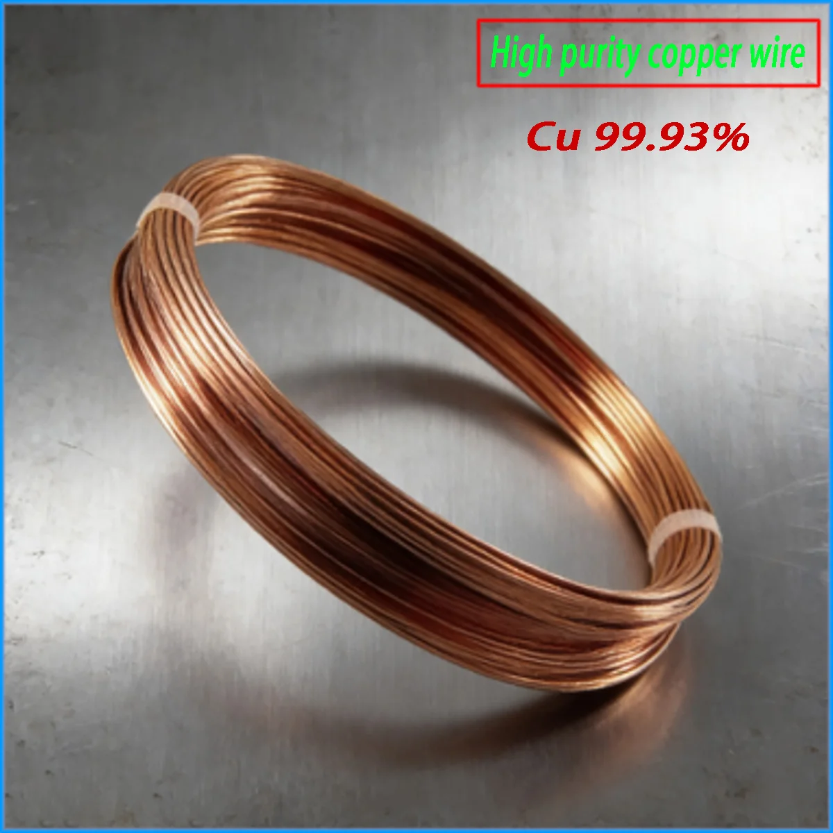 

Cu 99.93% Oxygen-Free High Purity Copper Wire - 1M Length for Scientific Research & Lab Experiments
