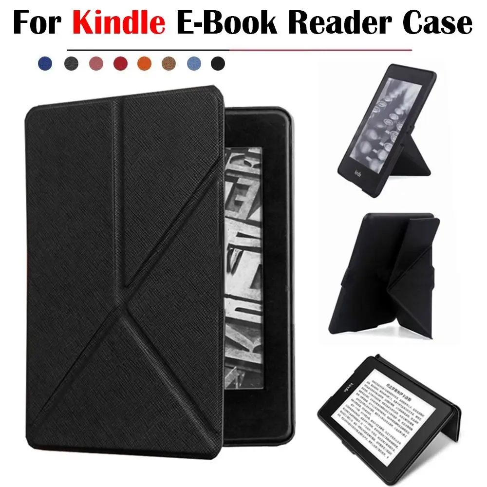 

6-6.8 inch M2L3EK eReader Case Multi-folding Stand Auto Wake/Sleep C2V2L3 Protective Cover for Kindle Paperwhite 5 2022