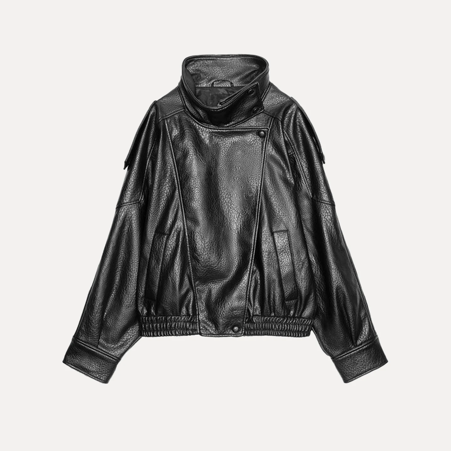 Ele ort Jaet コート レディース Sle Personali 秋の新作 Z ブランド 通勤 ルーズフィット ロング Sve ジッパー