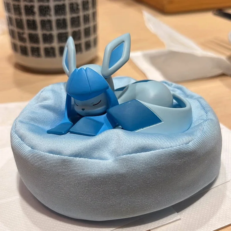 Покемон Слепая коробка Eevee Sleeping Pose Серия Аниме Модель Фигурка Коллекционная Доступна сейчас